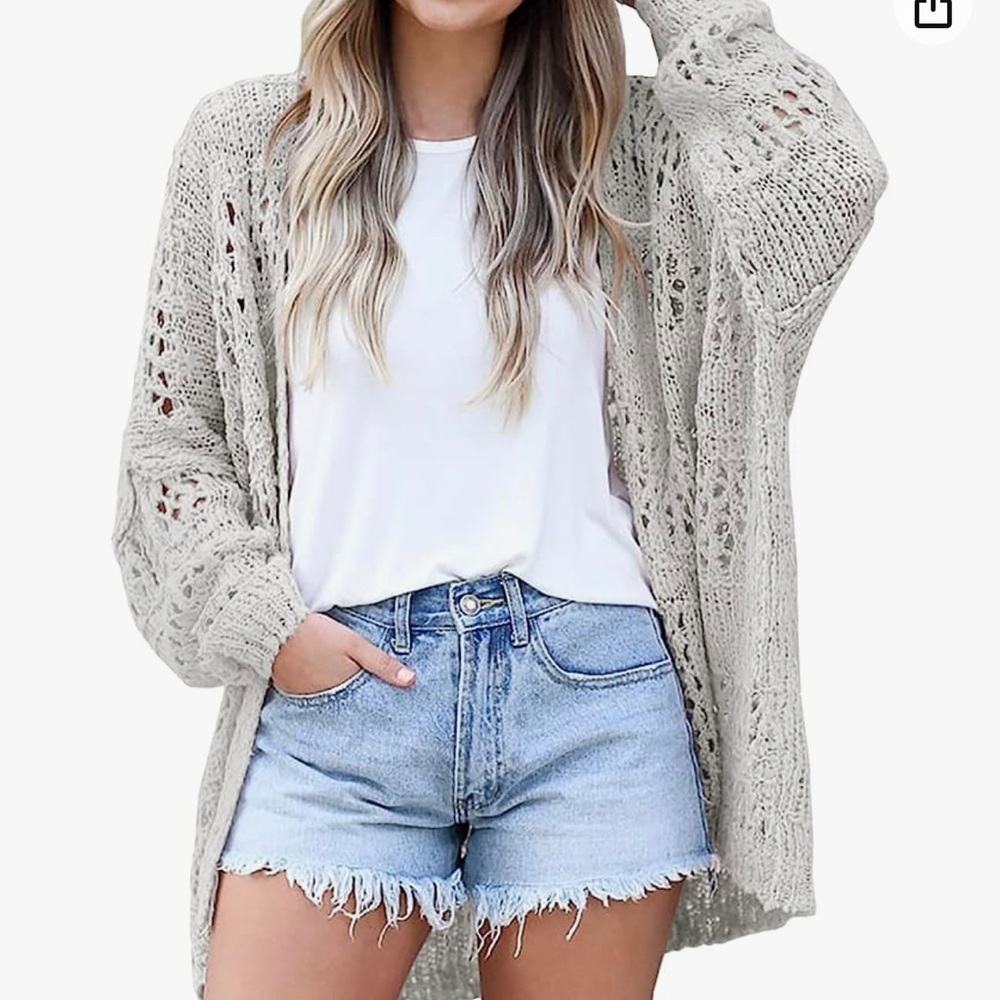 Summer Grey Sweater